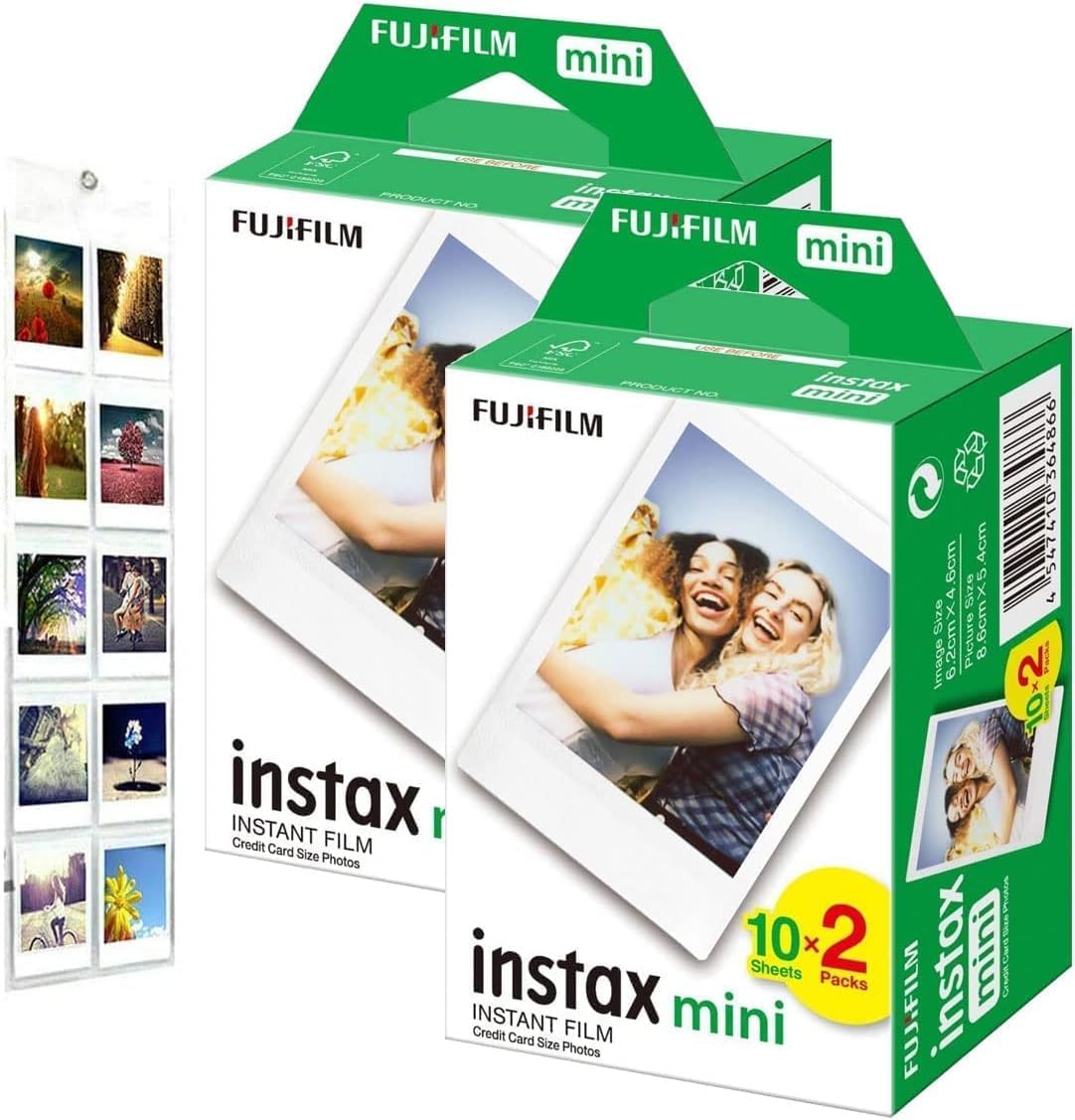 Instax Mini Film Bundle Pack (40 Shots) + Free Wall Album-0