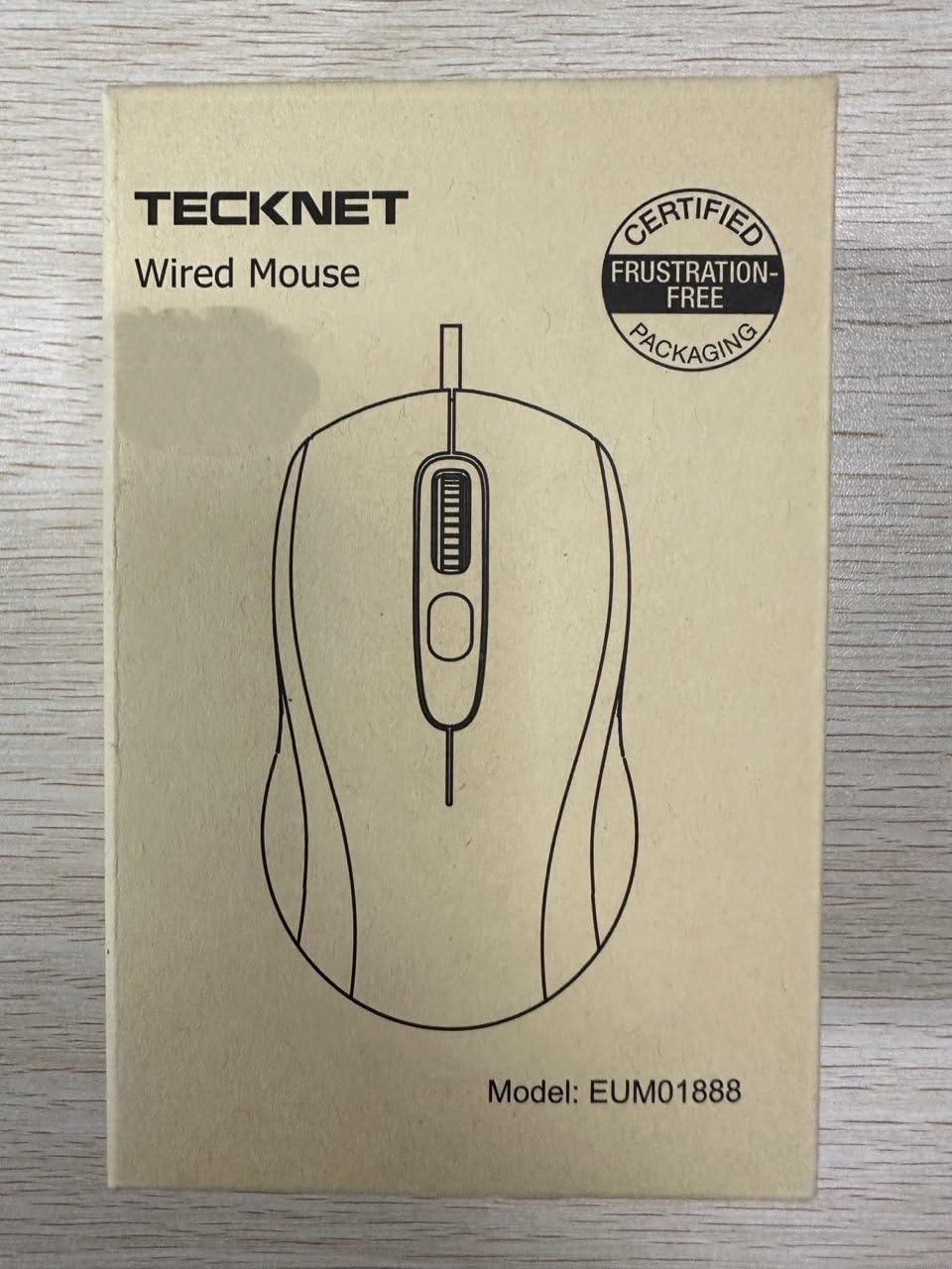 TECKNET Wired Mouse, Mice Wired Optical USB Computer Mouse With 3600 DPI Tracking, Gaming Grade Sensor, 6 Buttons, Business Office Mouse PC/Laptop, Great Mouse for Graphic Design (Black, Medium)-8