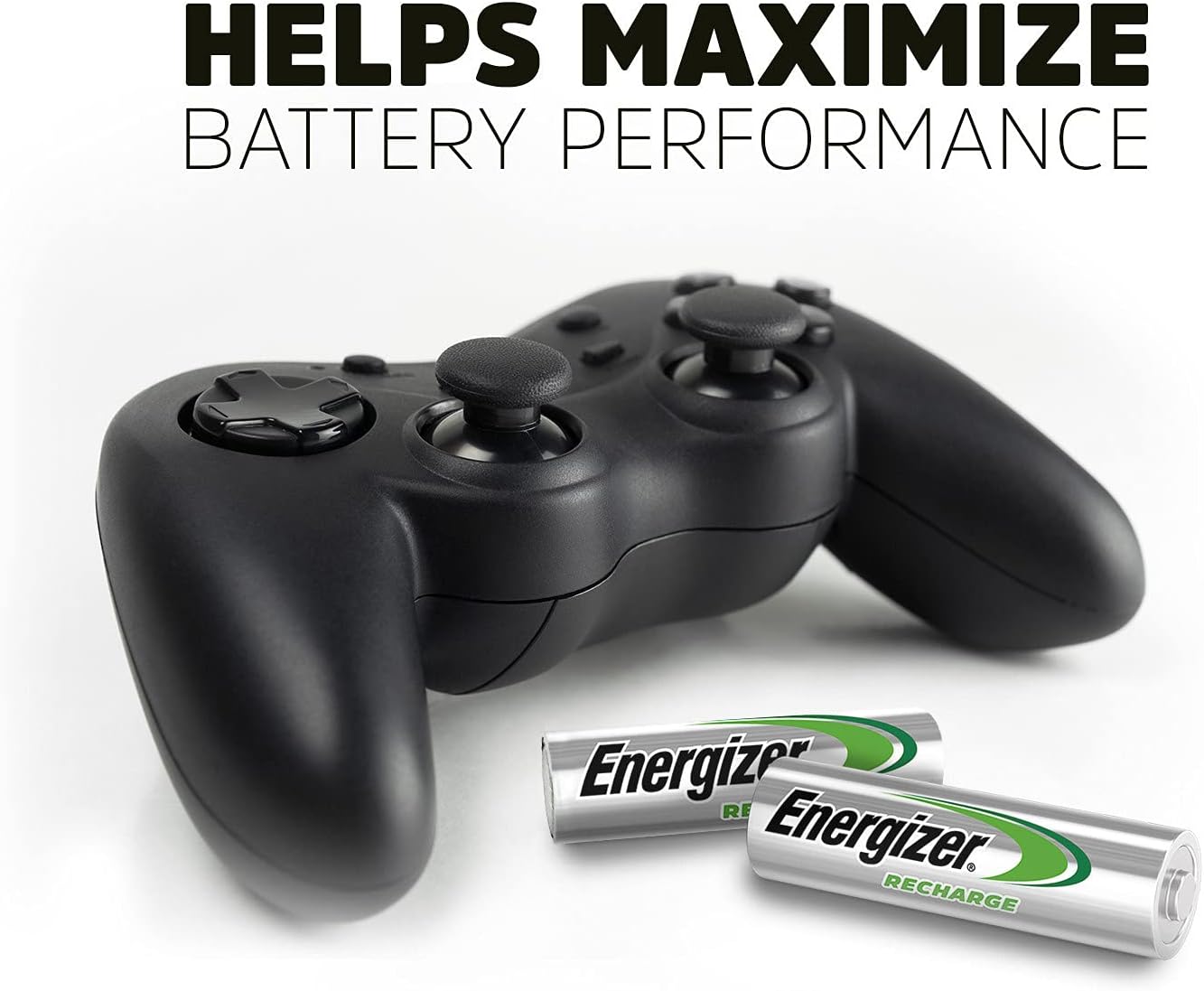 Energizer Battery Charger, Recharge Pro, for AAA and AA Batteries (4x AA Rechargeable Batteries Included)-7