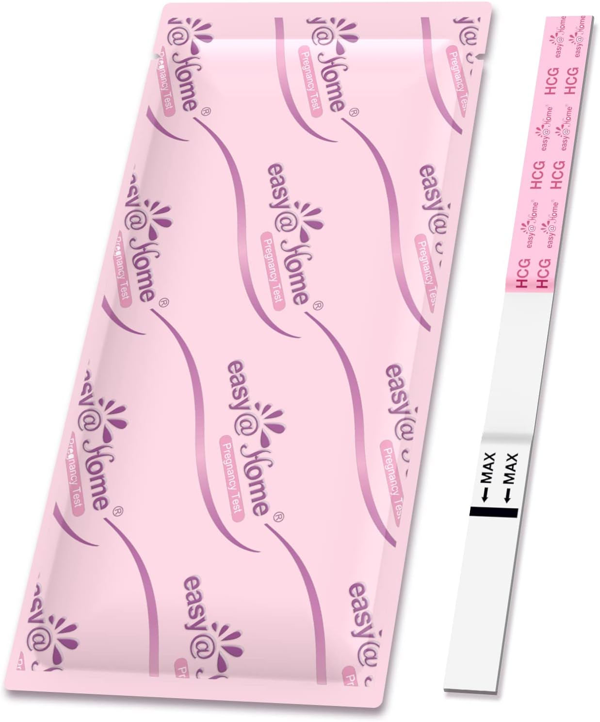 Easy@Home 25 Pregnancy Test Strips for Early Detection 10 MIU/ml 25 HCG-8