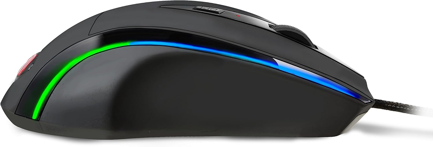 Sumvision Kata Pro Gaming Mouse Fully Programmable Wired USB, 16 Million Colour LED True RGB, Japanese Omron Switches, US Broadcom Sensor, Full Macros Software (UK DESIGN FREE UK TECH SUPPORT)-4