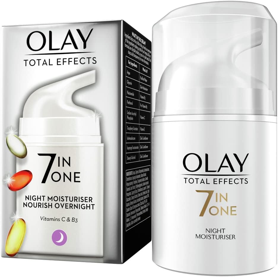 Olay Total Effects Anti-Ageing 7in1 Gift Set: Day Cream Moisturiser 37ml, Night Cream Firming Moisturiser 37ml-2