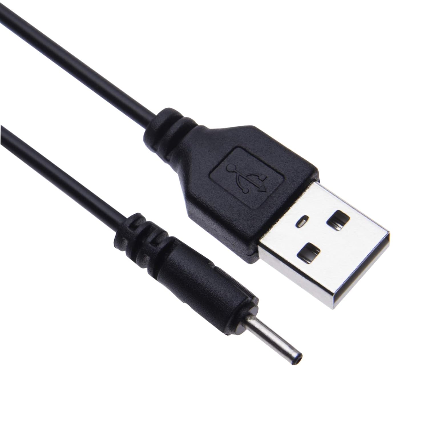 Keple USB Charging Cable Charger Lead Small Pin Compatible with Nokia 105 (2013), 106, 1208, 2630, 2760, 5310, 6111, 6210, 6233, 6234, 7373, E51, E63, E65, E71, E72, N70, N73, N80 (60cm / 1.2ft)-0