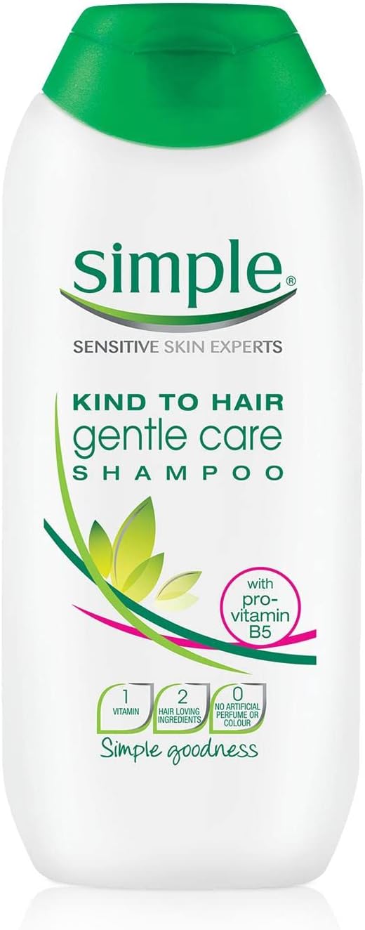 Simple Kind to Hair Gentle Care Shampoo 200 ml (Pack of 2)-1