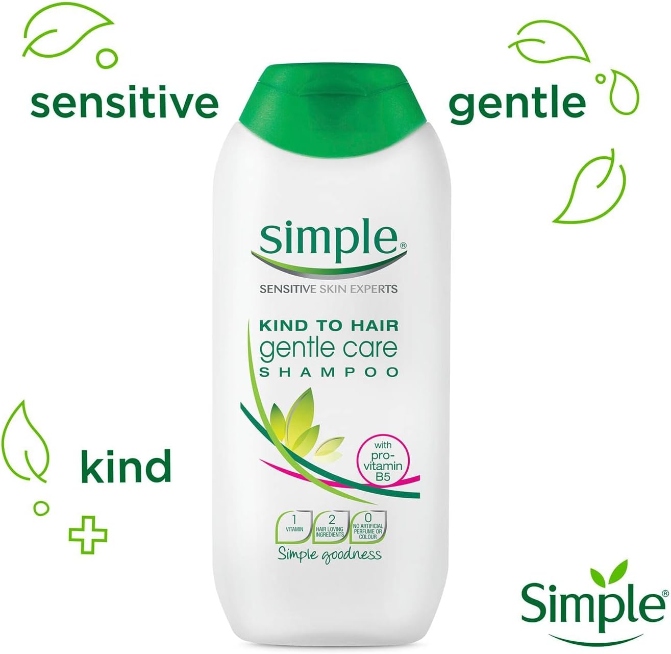 Simple Kind to Hair Gentle Care Shampoo 200 ml (Pack of 2)-6