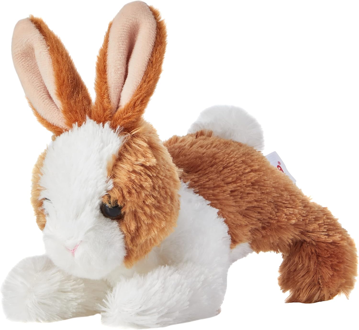 Aurora World 73902.0 Mini Flopsie Bunny Plush Toy (Brown/White)-0