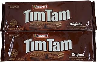 Arnott's Tim Tam Original Chocolate Biscuit 200g - 2 pack (Made in Australia) - The Most Irresistible Chocolate Biscuit