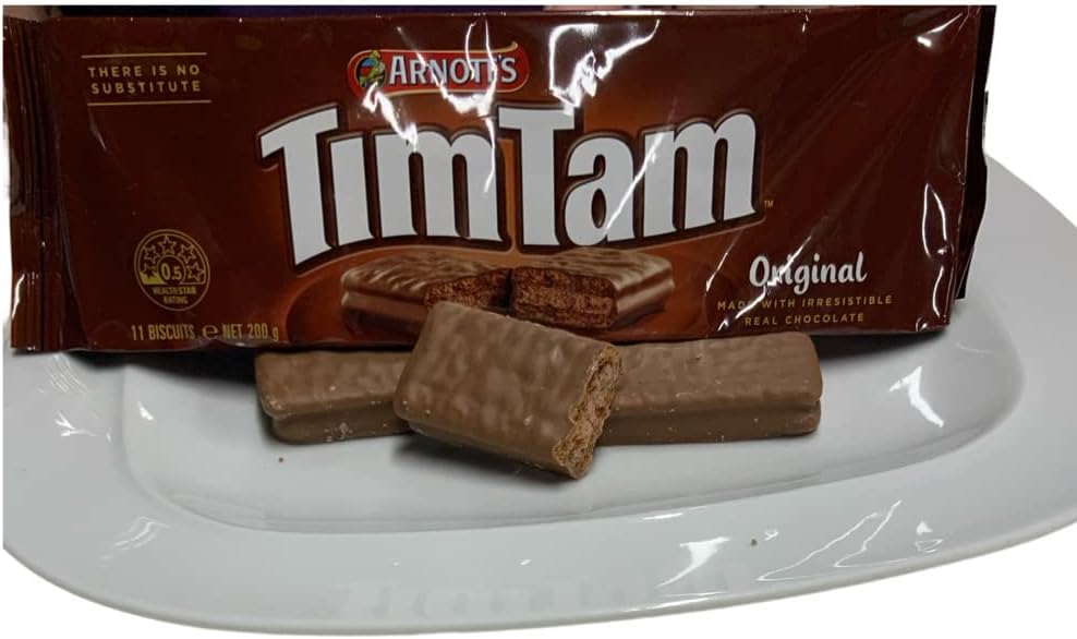 Arnott's Tim Tam Original Chocolate Biscuit 200g - 2 pack (Made in Australia) - The Most Irresistible Chocolate Biscuit-2