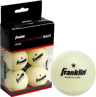 Franklin Sports Table Tennis Balls - Official Size and Weight 40mm Table Tennis Balls - One Star Professional Balls - Bulk Packs and Family Sets