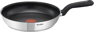 Tefal Comfort Max, Induction Frying Pan, Stainless Steel, Non Stick, 30 cm