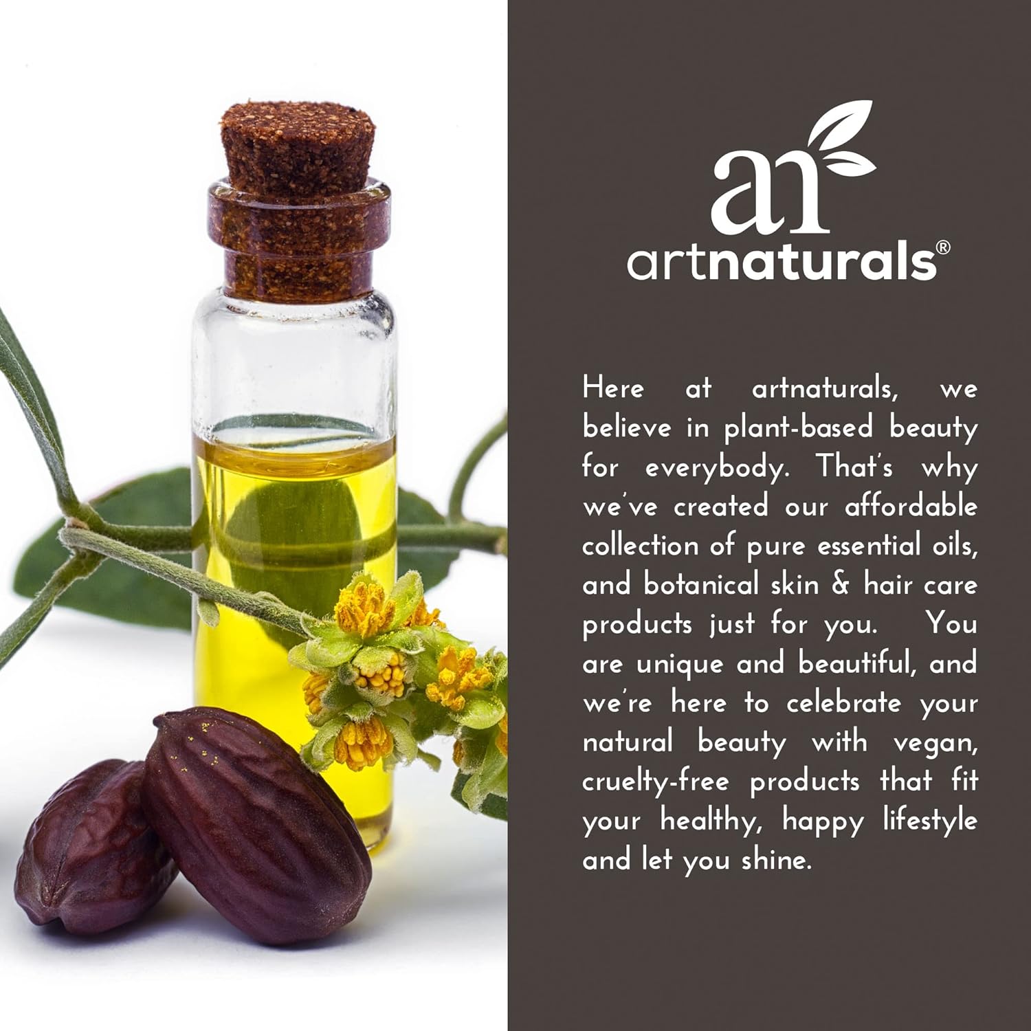 ArtNaturals USDA Organic Jojoba Oil - (4 Fl Oz / 120ml) - 100% Pure Golden Cold Pressed Carrier Oil - Sensitive Skin, Face Hair, Nails and Cuticle - Dry Scalp Blemish and Acne Treatment-5