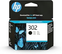 HP F6U66AE 302 Original Ink Cartridge, Black, Single Pack