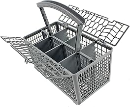 Spares2go Cutlery Basket Cage & Lid for Electrolux Dishwasher (Removable Handle, 235 x 242 x 130)