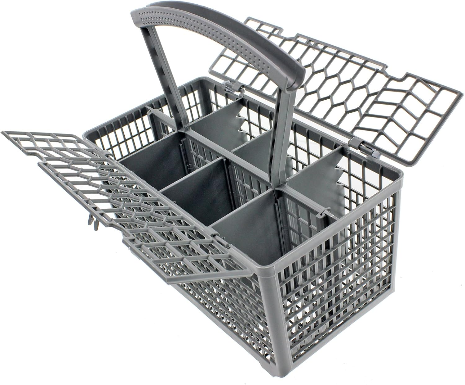 Spares2go Cutlery Basket Cage & Lid for Electrolux Dishwasher (Removable Handle, 235 x 242 x 130)-0