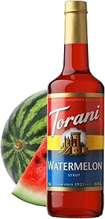 Torani Coffee Syrups For Coffee, Deliciously Flavoured Coffee Syrups for Coffee Drinks, Coffee Gift Set & Coffee Gifts (750ml (Pack of 1), Watermelon)