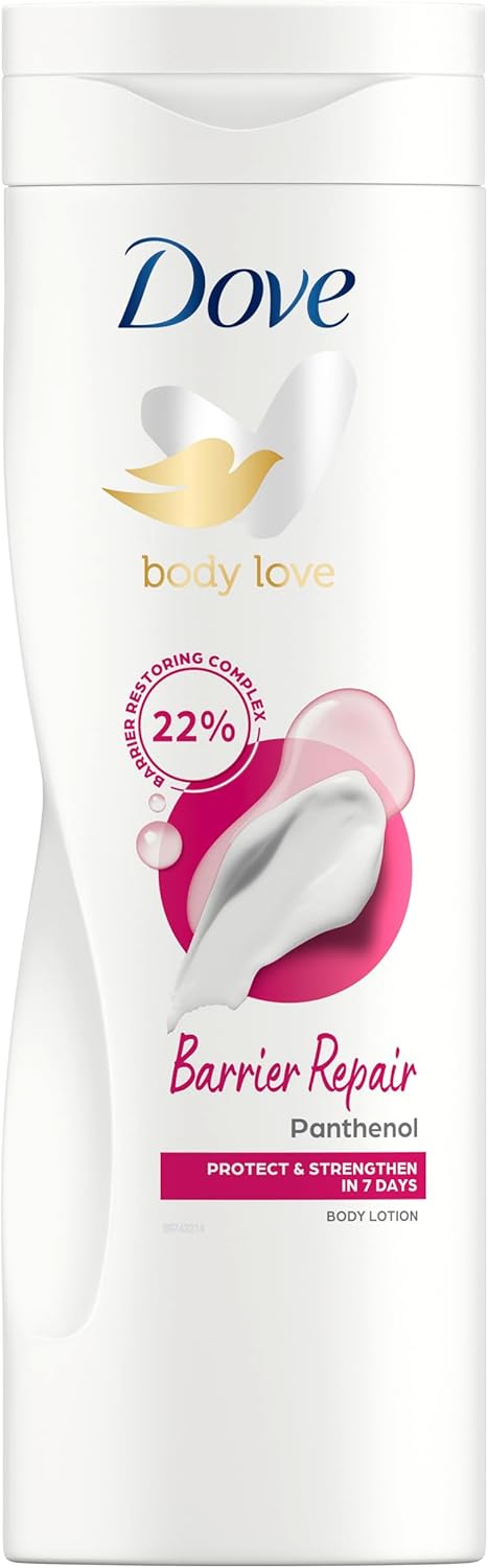 Dove Body Love Barrier Repair Body Lotion body moisturiser with panthenol to protect and strengthen skin in 7 days 400ml-0