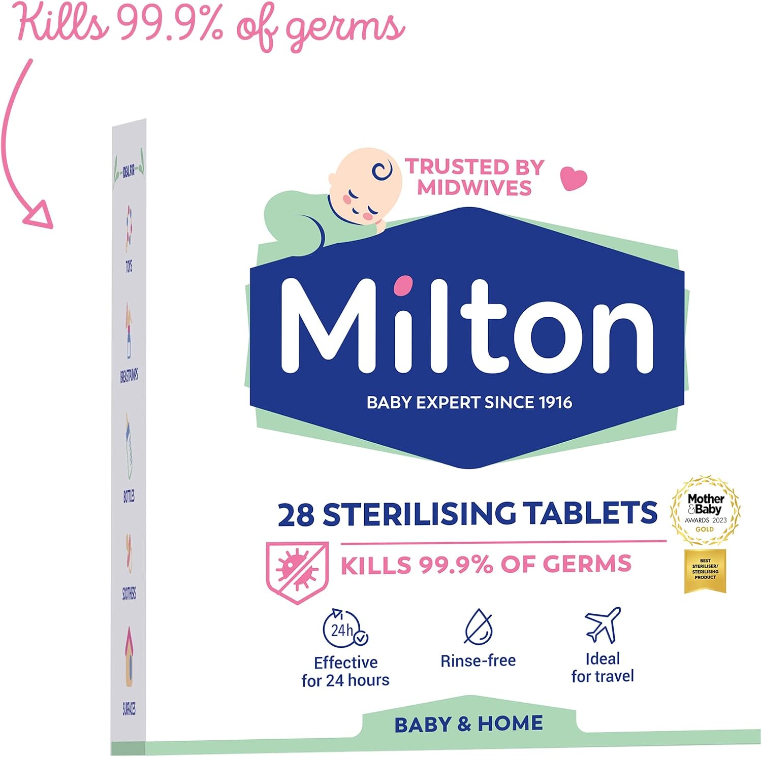 Milton Steriliser 28 Tablets - Pack of 6-1