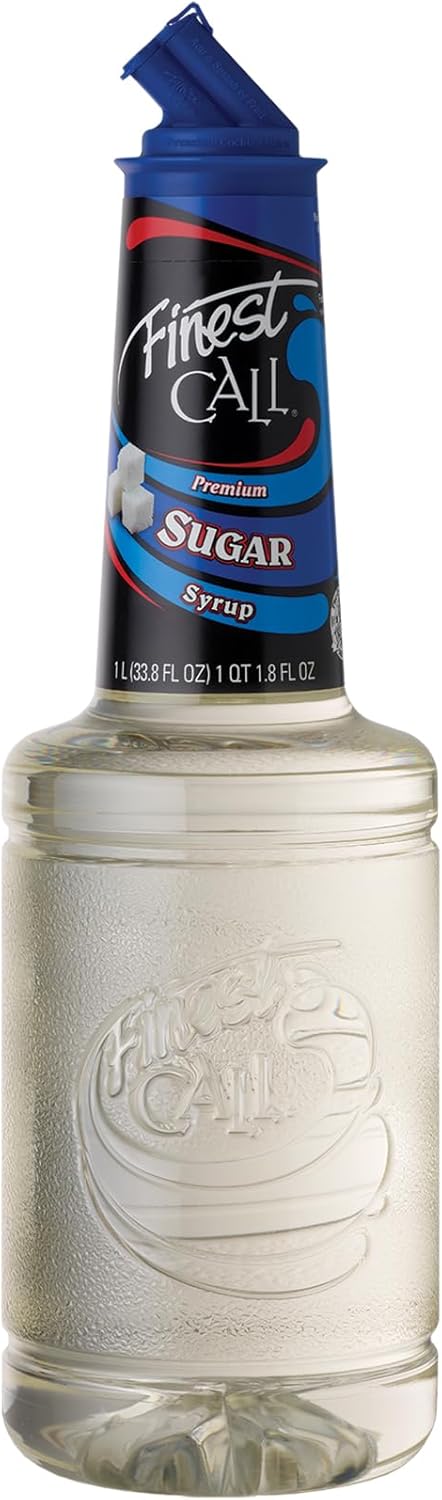 Finest Call Sugar Syrup, Premium Bar Essential, for Home Cocktail Making, 1 Litre-0