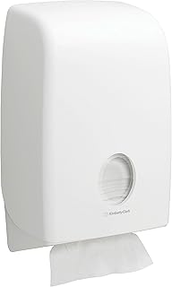 Aquarius Folded Hand Towel Dispenser 6945 - 1 x White Paper Towel Dispenser