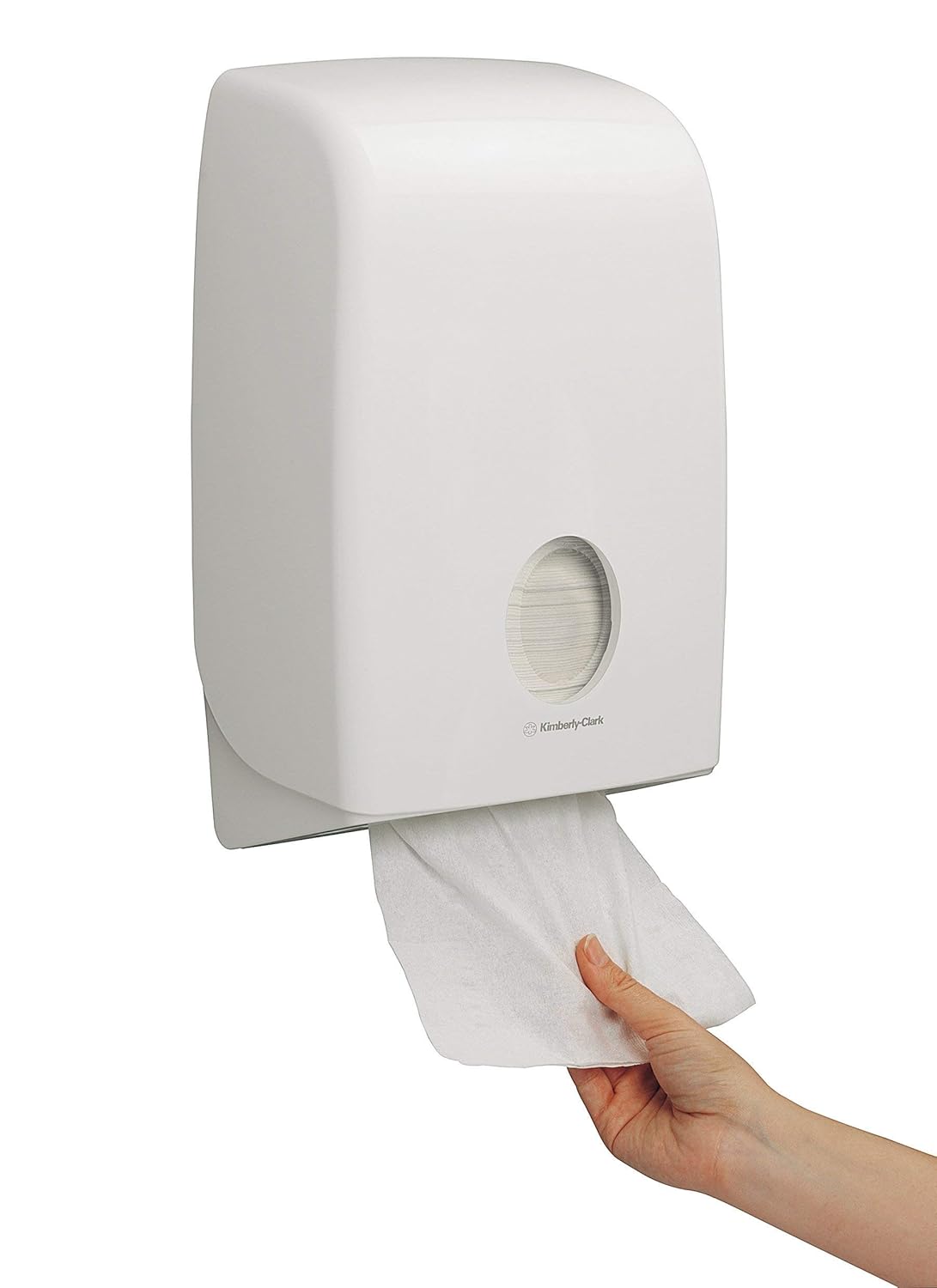 Aquarius Folded Hand Towel Dispenser 6945 - 1 x White Paper Towel Dispenser-1