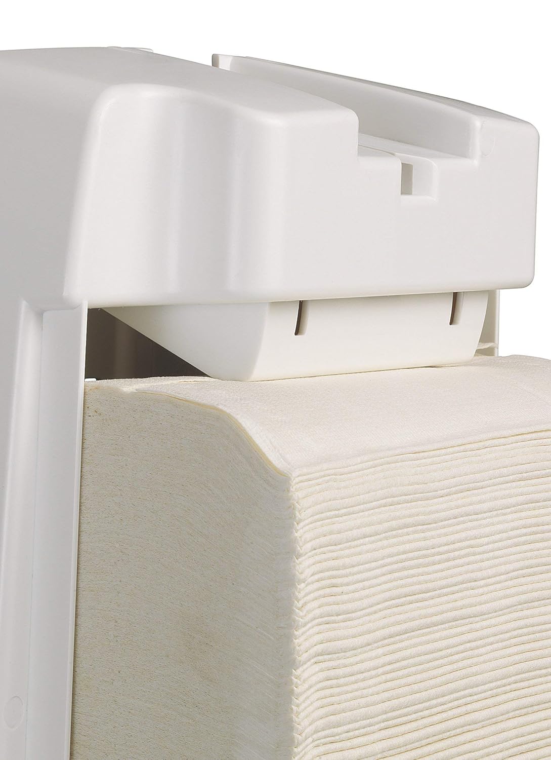 Aquarius Folded Hand Towel Dispenser 6945 - 1 x White Paper Towel Dispenser-3