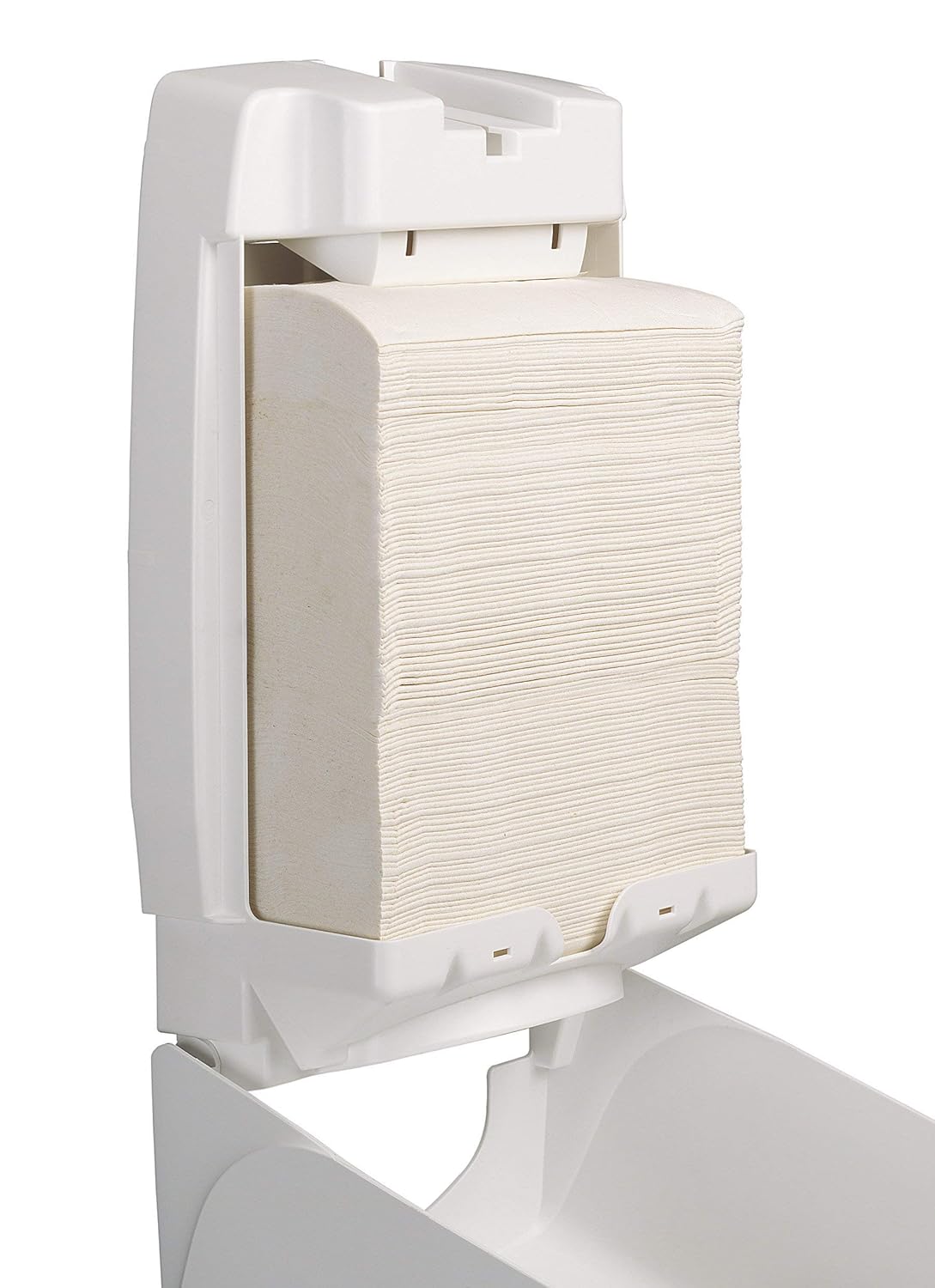 Aquarius Folded Hand Towel Dispenser 6945 - 1 x White Paper Towel Dispenser-4