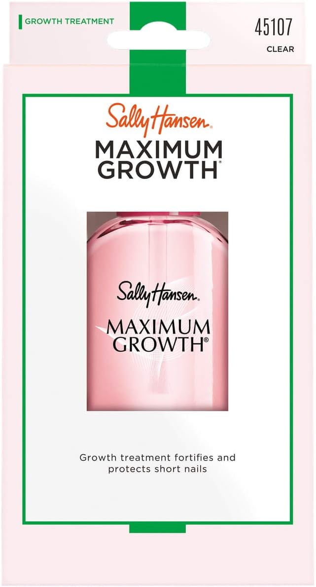 Sally Hansen Maximum Growth Nail Care Treatment, 13.3 ml (Pack of 1)-1