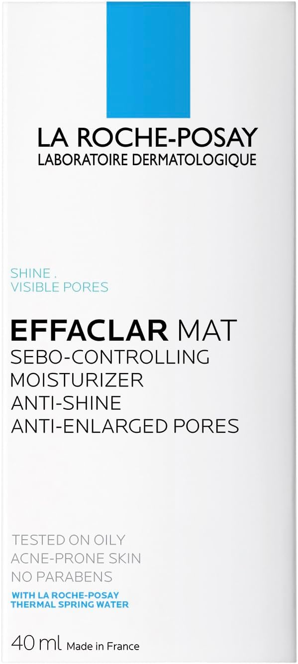 La Roche-Posay Effaclar Mat Mattifying Moisturiser For Oily Skin 40ml-1