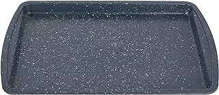 Russell Hobbs RH00998EU Nightfall Stone Baking Tray - 38cm Non-Stick Oven Tray, Lightweight, Easy Clean, Oven Sheet for Biscuits, Cookies and Chips, Durable Carbon Steel Bakeware, PFOA Free