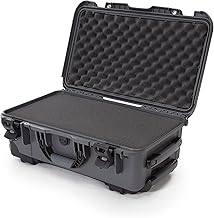 Nanuk 935 Pro Photo Kit - Waterproof Carry-On Hard Case with Lid Organizer and Padded Divider & Wheels