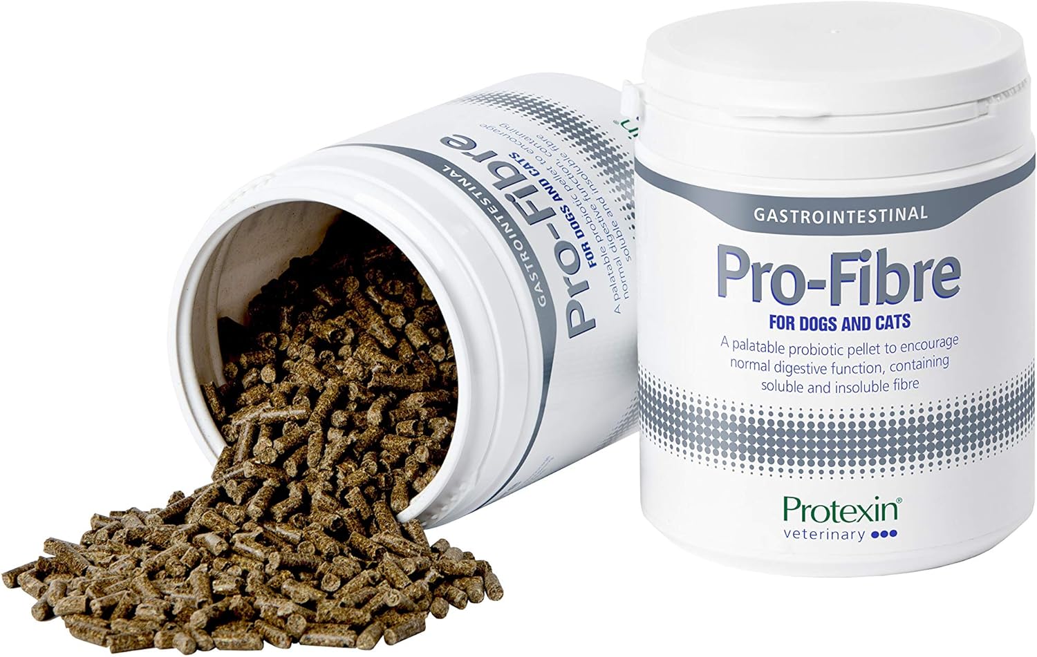 Protexin Veterinary Pro-Fibre for Dogs and Cats,Green brown, 500 g (Pack of 1)-1