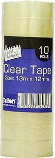 Just stationery Mini Clear Tape (Roll of 10)