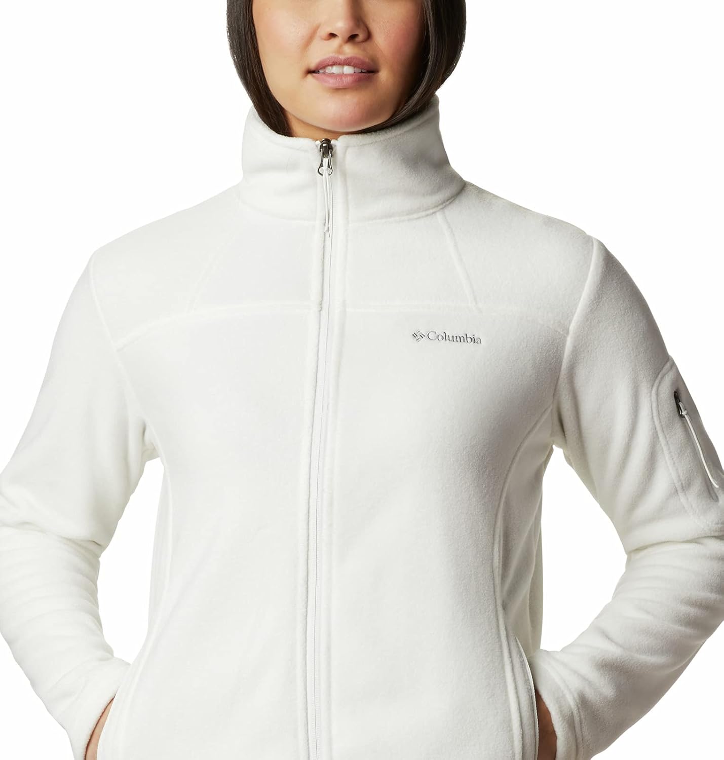 Columbia Women's Fast Trek Jacket, Full Zip Fleece Jacket-3