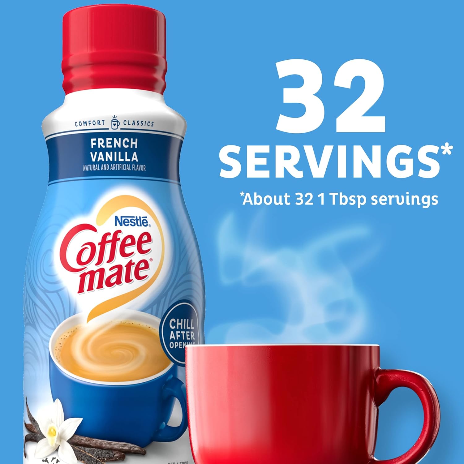 Coffee-mate French Vanilla Liquid Coffee Creamer, 16 fl oz-3