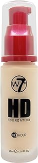 W7 Hi Definition Camera Ready Foundation True Beige - 30 ml