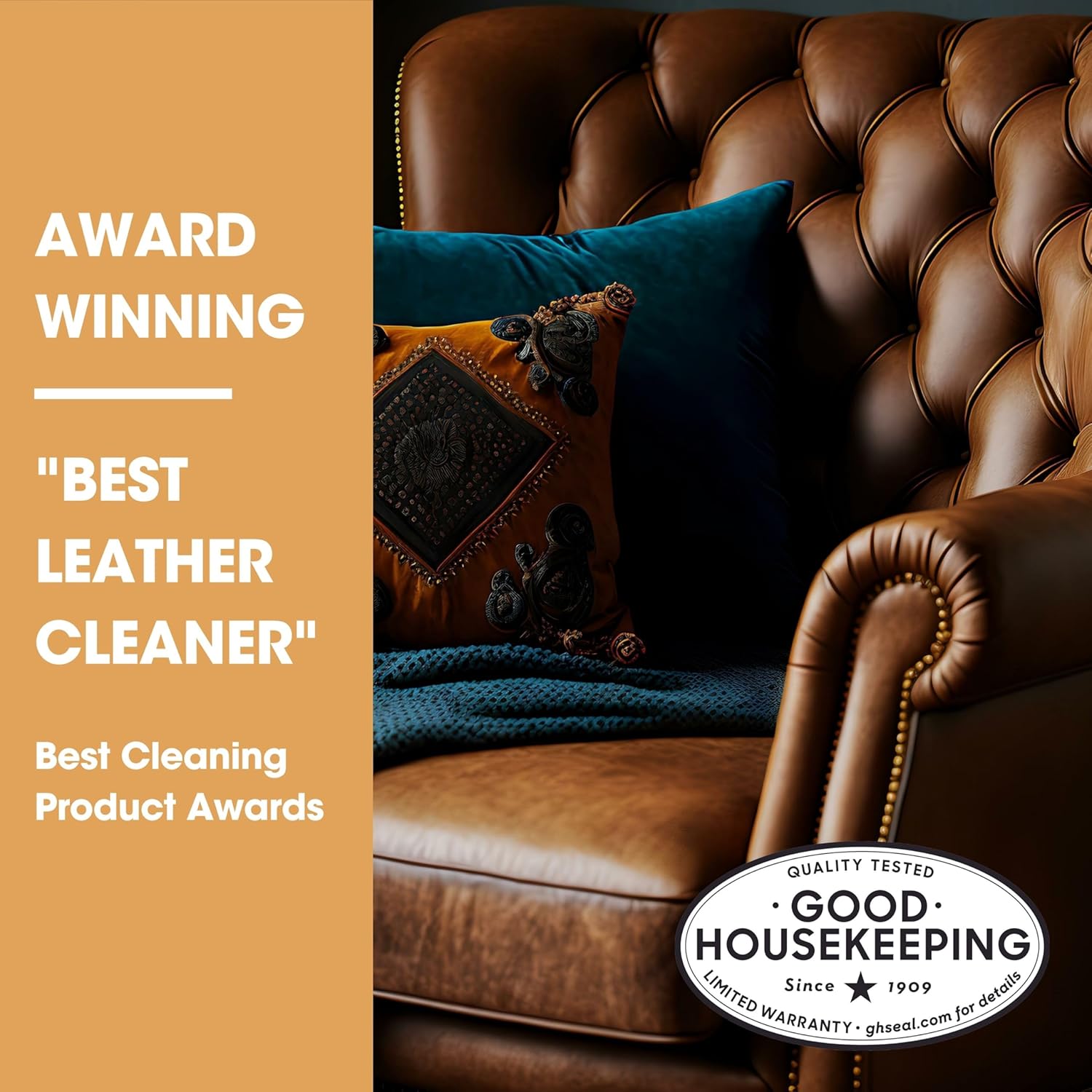 Furniture Clinic Leather Furniture Care Kit - Premium Cleaning Kit for Leather Sofas & Furniture - 250ml Leather Cleaner & Leather Conditioner – For All Types of Leather-5