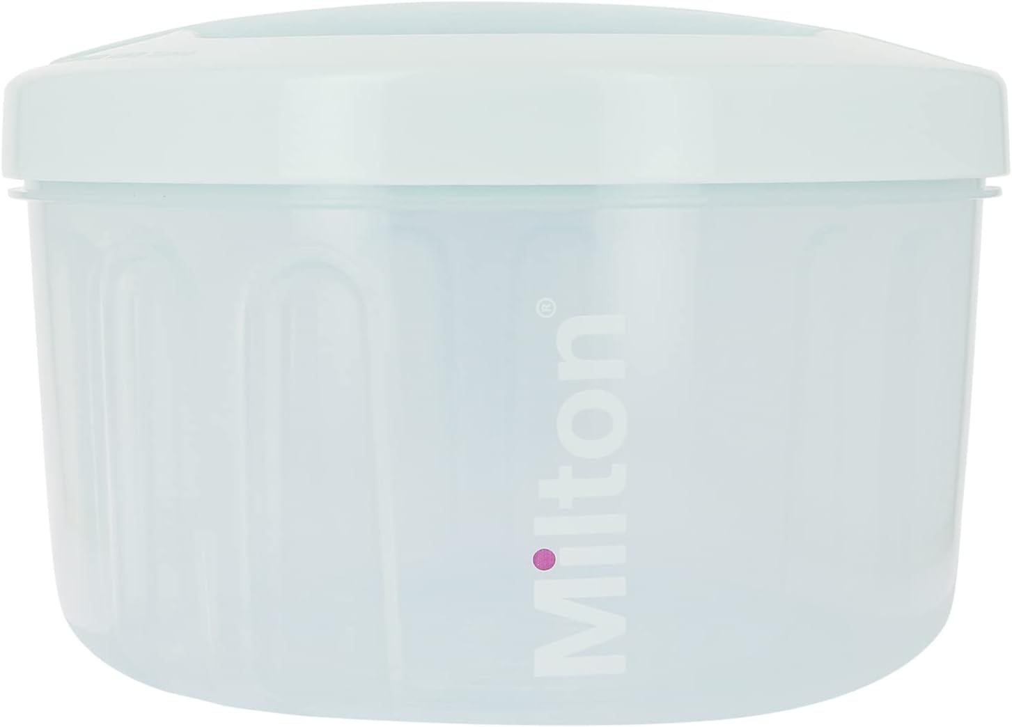 MILTON Combi Microwave Or Cold Water Steriliser in White – Fits Five Wide Neck Bottles of Any Brand-0