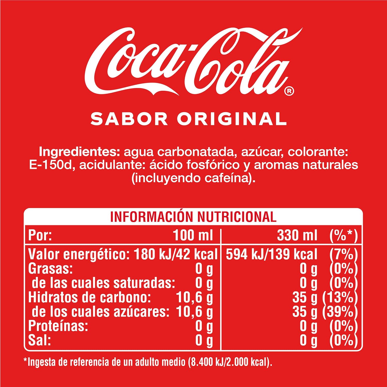 Coca-Cola Original Taste, 24 x 330ml-1