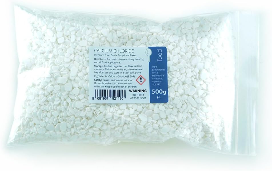 Intralabs Calcium Chloride - 500g (Dihydrate Flakes)-0