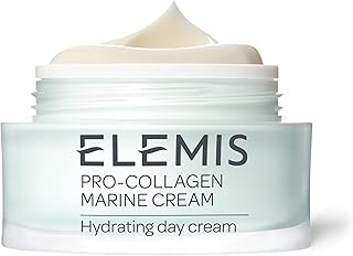 ELEMIS Pro-Collagen Marine Cream, Anti-Wrinkle Daily Face Moisturising Lotion, Hydrating Ultra-Light Gel-Cream Day Moisturiser Leaves Skin Smooth, Glowing and Rejuvenated, Suitable for All Skin Types