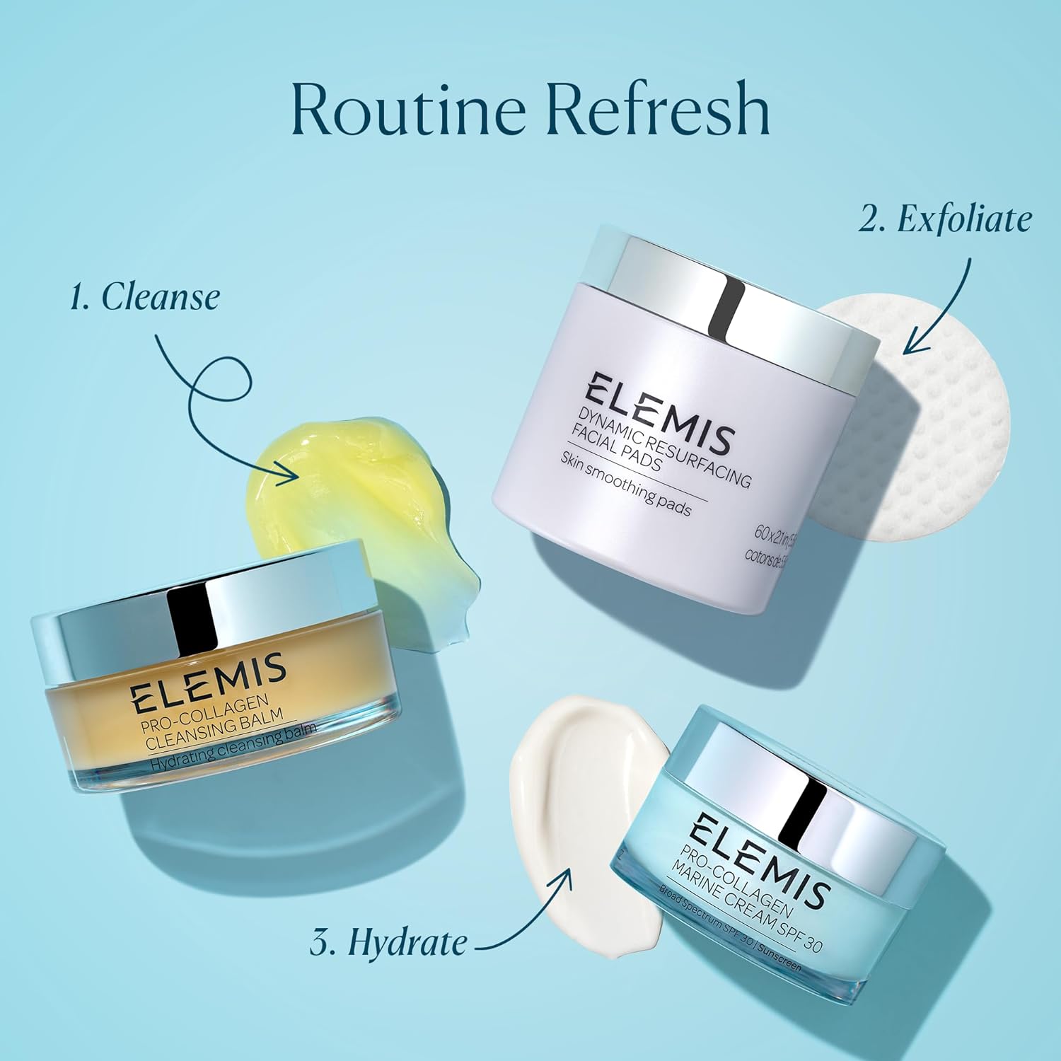 ELEMIS Pro-Collagen Marine Cream, Anti-Wrinkle Daily Face Moisturising Lotion, Hydrating Ultra-Light Gel-Cream Day Moisturiser Leaves Skin Smooth, Glowing and Rejuvenated, Suitable for All Skin Types-6