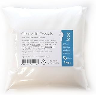 Citric Acid 1kg - 100% Pure Food Grade