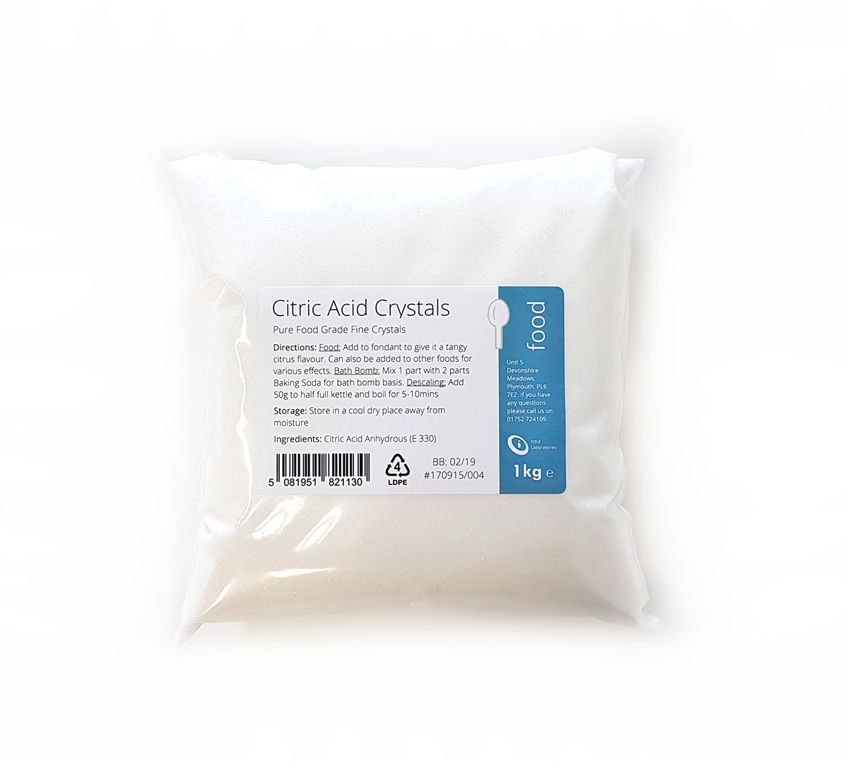 Citric Acid 1kg - 100% Pure Food Grade-0