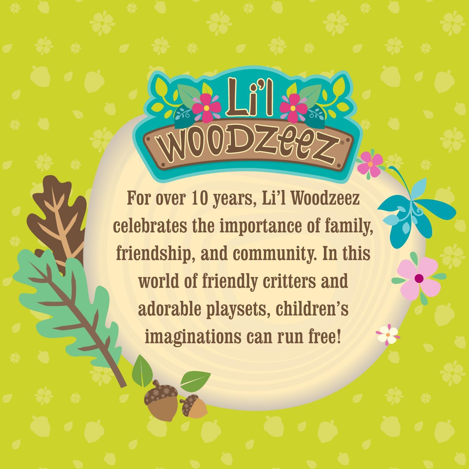 Li’l Woodzeez – Hoppingood Rabbit Family – 5pc Toy Set with Miniature Animal Figurines and Storybook – Animal Toys and Accessories for Kids Age 3+-10