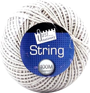 Tallon Just Stationery 100m String Ball - White, 5160/48