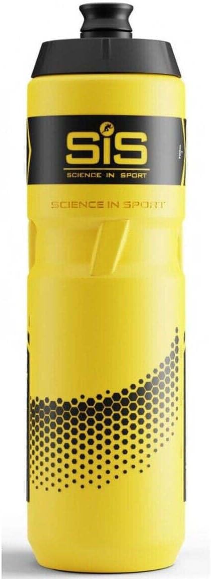 Science In Sport SIS Yellow Sports Water Bottle, Plastic Water Bottle, Black Logo, Yellow Colour, 700 ml (Design may vary)-0