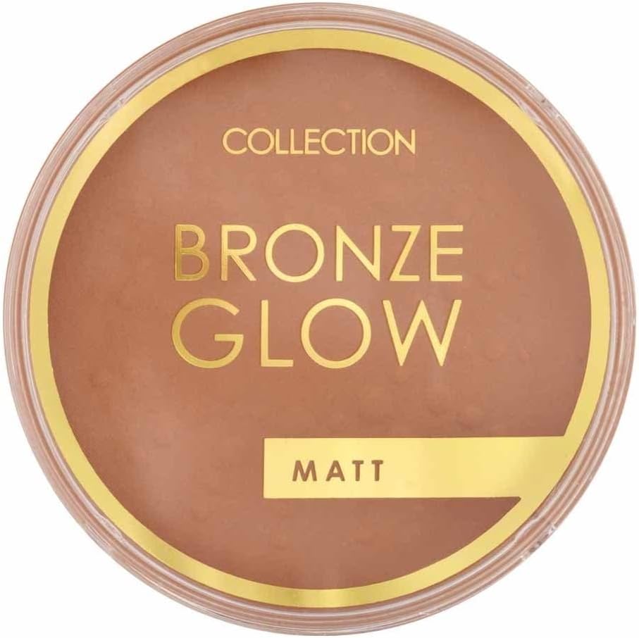 Collection Cosmetics Bronze Glow, Highly Pigmented Matte Bronzer, 15g, Matte Terracotta-0