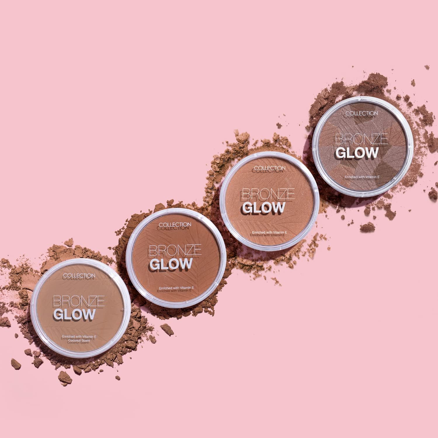 Collection Cosmetics Bronze Glow, Highly Pigmented Matte Bronzer, 15g, Matte Terracotta-2