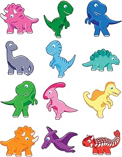 Henbrandt 12 x Dinosaur Temporary Tattoos for Children Kids - Great for Party Bags