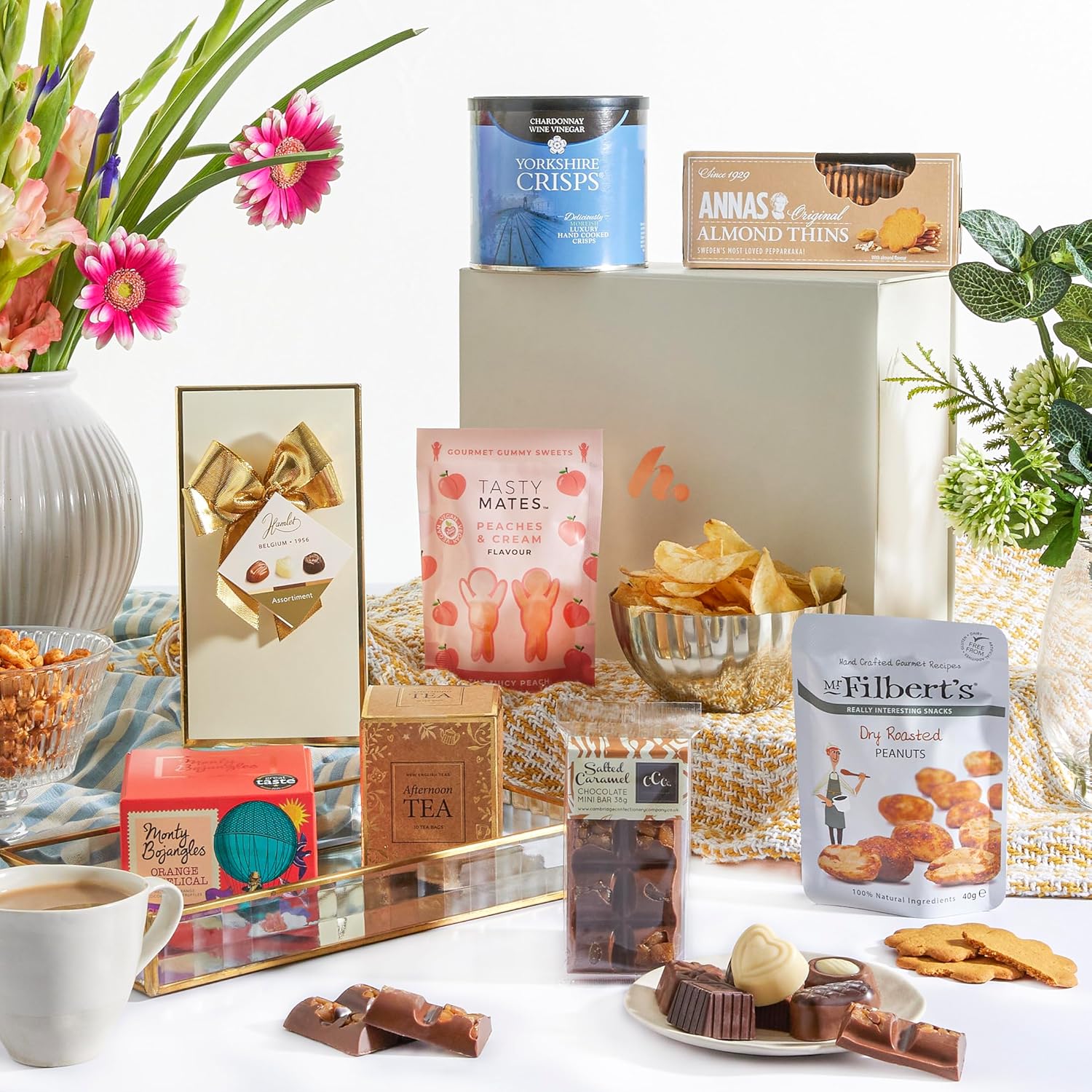 Ultimate Treats Gift Hamper - Chocolates, Sweets, Biscuits, Truffles, Artisan Tea, Snacks | Food Gifts For Men, Birthday Hampers For Women, Thank You Hampers & Gourmet Gifts, Clearwater Hampers-5